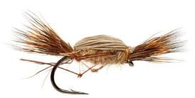 Fulling Mill McPhail Double Humpy Hare's Ear #12