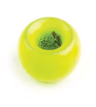Fulling Mill Painted Tungsten Beads Fluo Chartreuse 25pc