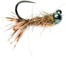 Fulling Mill Peeping Caddis Jig Barbless #14