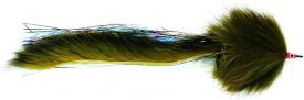 Fulling Mill Pike Bunny Olive #4/0