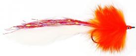 Fulling Mill Pike Bunny White/Orange #4/0