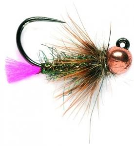 Fulling Mill Pink Tag Jig Barbless #14