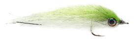 Fulling Mill Salty Mullet Chartreuse & White #2/0