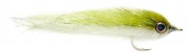 Fulling Mill Salty Mullet Olive & White #1/0