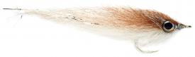 Fulling Mill Salty Mullet Tan & White #2/0