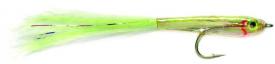 Fulling Mill Softy Sandeel Chartreuse & White #4