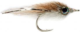 Fulling Mill Sparkle Minnow Tan & White #2