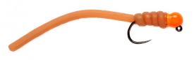Fulling Mill Squirminator Tan Hot Head Jig Barbless #12