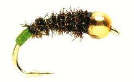 Fulling Mill Stick Fly Green Gold Nugget #12