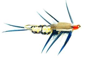 Fulling Mill Stonefly Creeper Gold Nugget #8