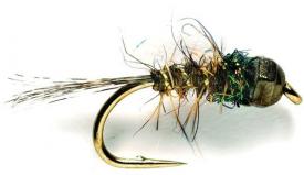 Fulling Mill Tungsten Head Riffle Nymph Black #14