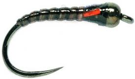 Fulling Mill Tungsten Olive Barbless #12