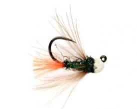 Fulling Mill White Red Tag Jig #14