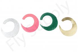 Glitter Wiggle Tails L 5pc