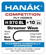 Hanak Streamer Wave H 970 BL Hooks 25 pc