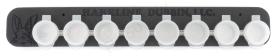 Hareline Fly Tyers 8 Pop Top Bench Side Stash Bar