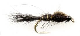 Euro Flies Hares Ear Nymph Black #18