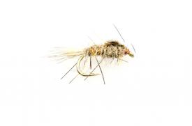 Euro Flies Hares Ear Nymph Natural #18