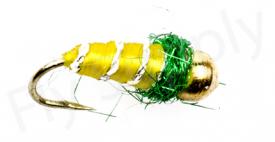 Euro Flies Heavy Nymph Yellow #12
