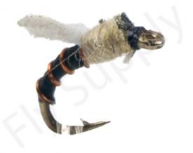 Euro Flies KB Black Emerger #24