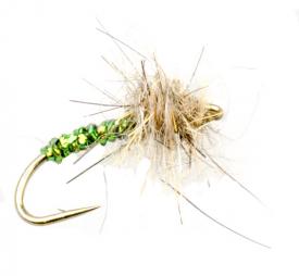Euro Flies Krystal Flash Rock Worm #14