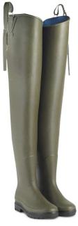 Le Chameau Delta Limaille Vert Fonce Lieslaars - Size 40
