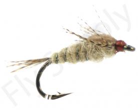 Euro Flies Light Cahill Nymph #14