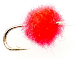 Euro Flies Micro Egg Red #20