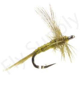 Euro Flies Midge Olive #24