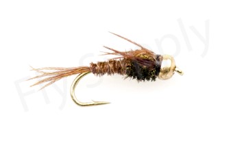 Euro Flies Pheasant Tail Goldbead #14