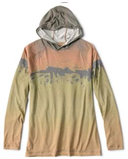 Orvis DriCast Hoodie Peacock Bass