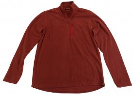 Orvis Grid Fleece Quarter Zip Red - Medium