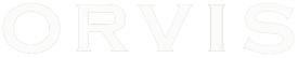 Orvis Logo Name Sticker White Large - NEW