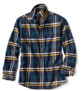 Orvis Perfect Flannel Shirt True Navy