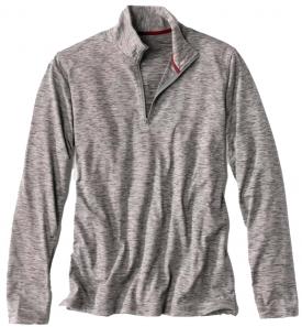 Orvis Performance Quarter Zip Gray