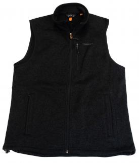 Orvis Sweater Fleece Vest Black - Medium