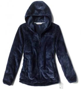 Orvis Womens Mesa Fleece Hoody Full Zip Blue Moon - Small
