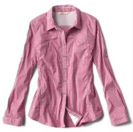 Orvis Womens River Guide Tech Gingham Shirt - XS