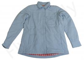 Orvis Womens Tech Chambray Jacket Blue - Small