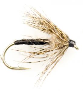 Euro Flies Partridge Soft Hackle Black #12