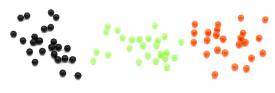 Pike Monkey Plastic Beads 25pc