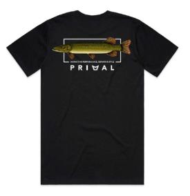 Primal Artist Tee Pike Black