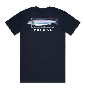Primal Artist Tee Salmon Navy