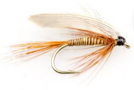Euro Flies Red Quill Wet #12