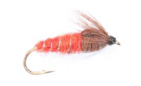 Euro Flies Red Spinner Nymph #10
