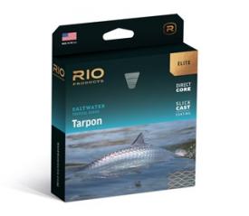 Rio Elite Tarpon Floating Fly Line Sea Grass/Orange/Sand