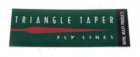 Royal Wulff Triangle Taper Logo Sticker