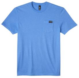 Sage Logo Pocket Tee Heather Royal 