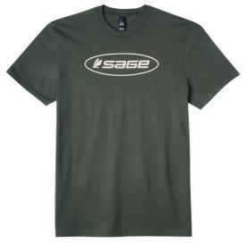 Sage Oval Logo Tee Olive