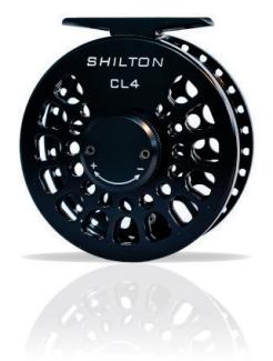 Shilton CL Series Fly Reel Black